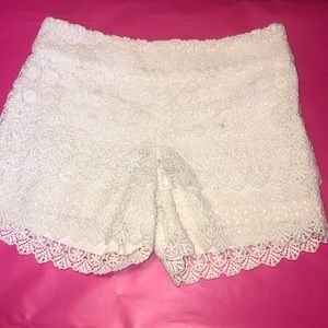 *2 for $10* Ann Taylor Loft Lacy Shorts
